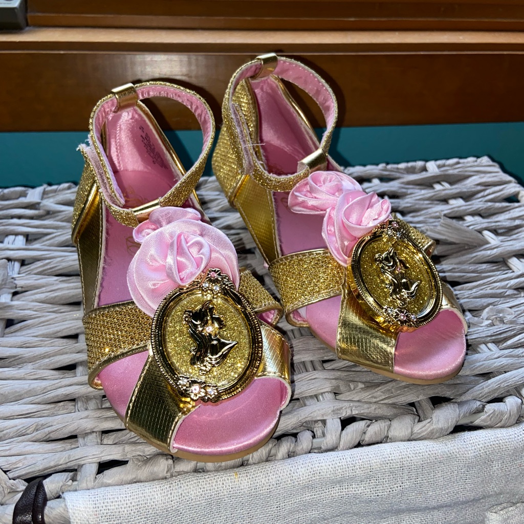 Disney Bell Kids Heels Brand New